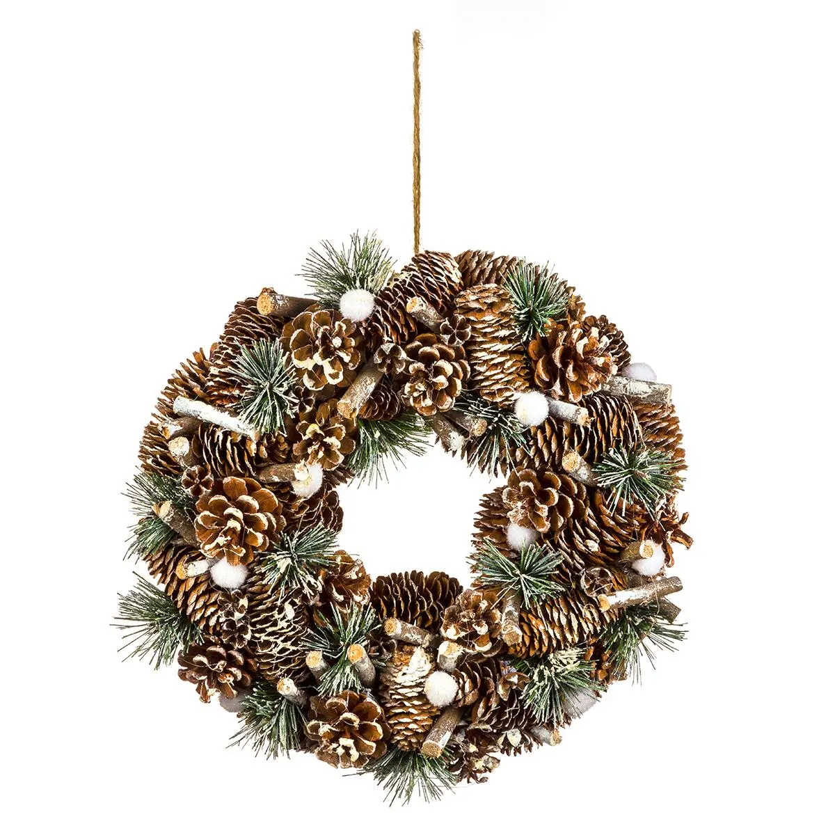 PINECONE WREATH - Kurore dekoruese me topa